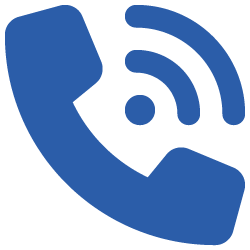 cloud voice calls icon blue