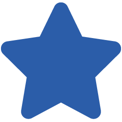 star icon blue