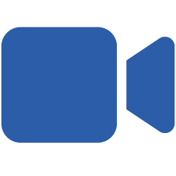 video icon blue